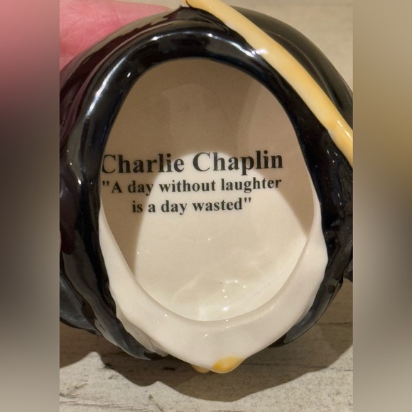 Kevin Francis Face Pot Charlie Chaplin 2001 - Picture 5 of 10